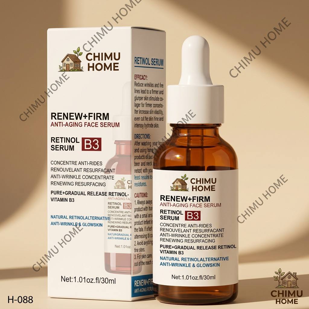 Hyaluronic Acid Facial Serum - 【CHIMU HOME】Serum do twarzy z retinolem