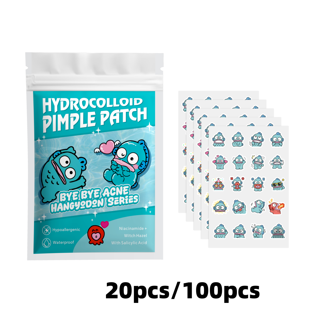Hydrocolloid Pimple Patch - 20/100 szt. plastry na trądzik Hello