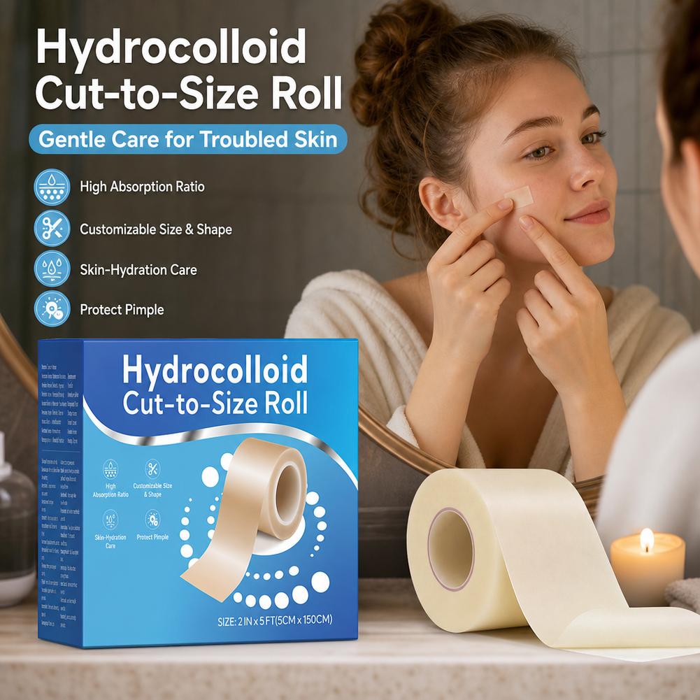 Hydrocolloid Pimple Patch - Hydrokoloidowy plaster na trądzik w rolce