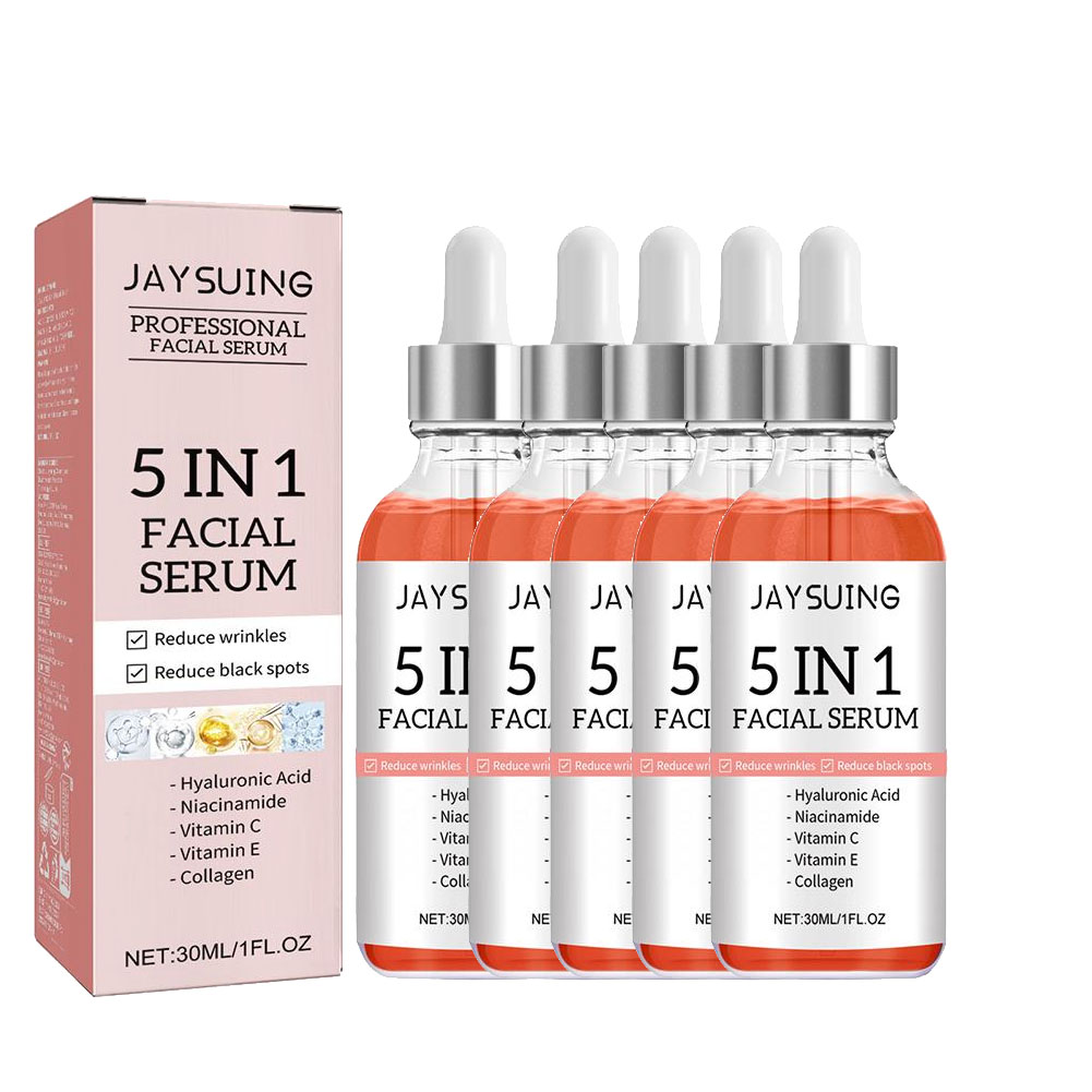 Hyaluronic Acid Facial Serum - Serum do twarzy 5w1 z witaminą