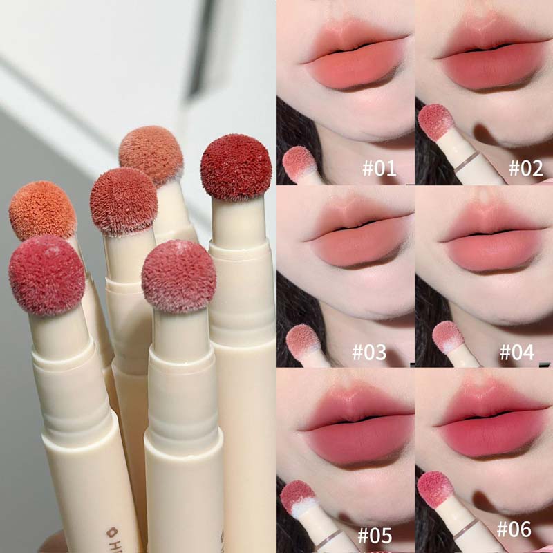 Matte Velvet Lip Tint Long Lasting - Herorange Mousse Velvet Matte – kremowy