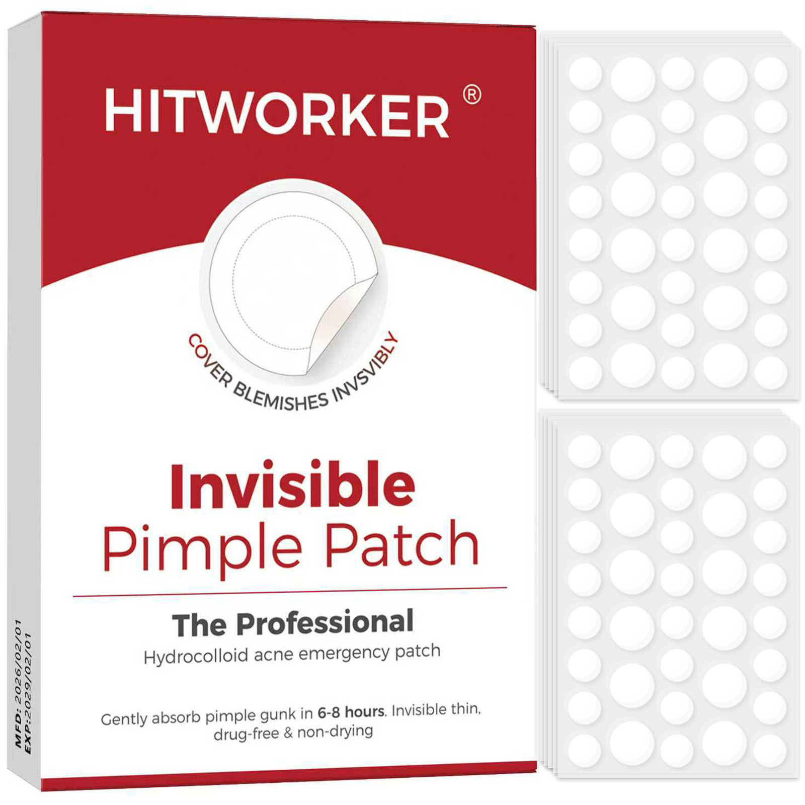 36/360 sztuk hydrokoloidowych  – Hydrocolloid Pimple Patch recenzja i cena