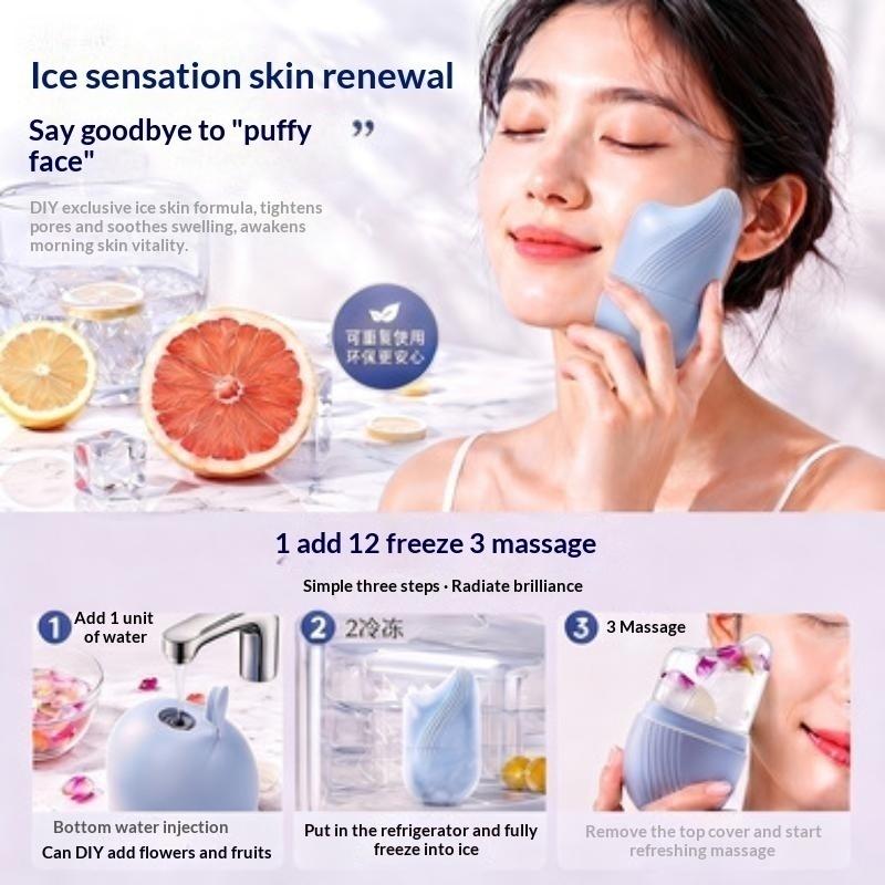 {+} Wałek z lodu do twarzy i o – Face Ice Roller Puffiness recenzja i cena