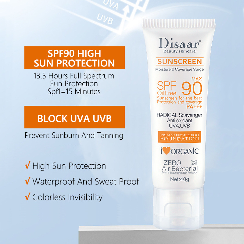 Krem przeciwsłoneczny do twarz – Spf 50 Waterproof Sunscreen recenzja i cena