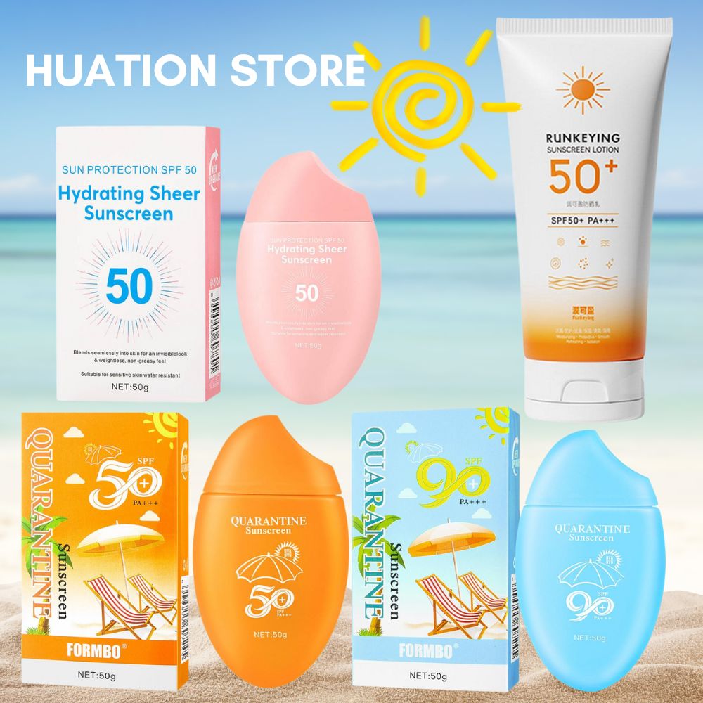50g krem ​​do opalania twarzy  – Spf 50 Waterproof Sunscreen recenzja i cena
