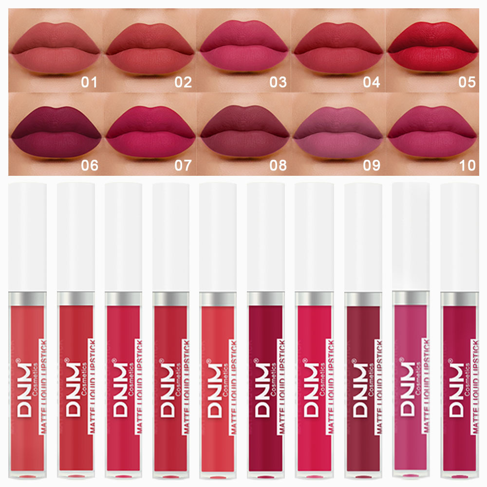 DNM 18 Kolorów Matowy Aksamitn – Matte Velvet Lip Tint Long Lasting recenzja i cena
