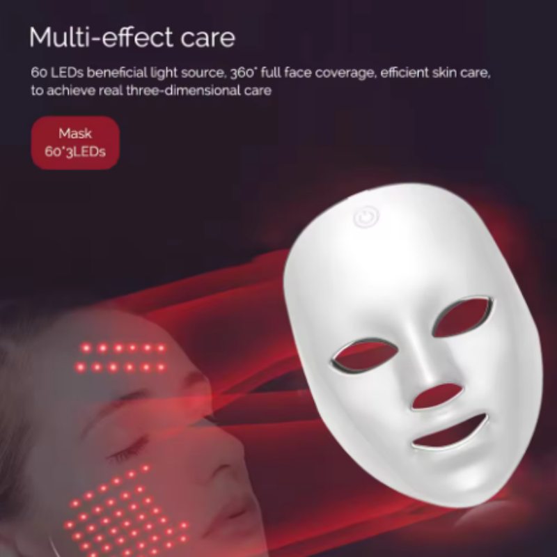 Bezprzewodowa maska LED, maska – Led Light Therapy Face Mask recenzja i cena