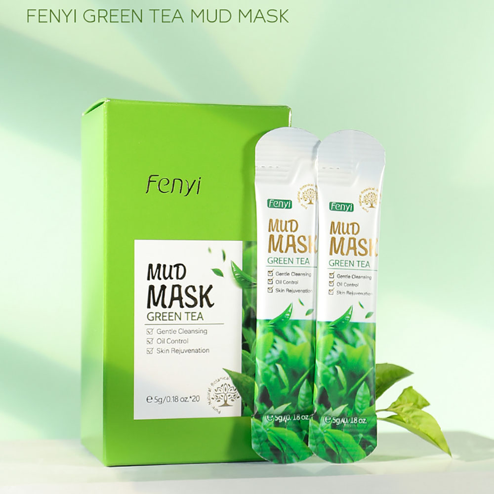 Fenyi Green Tea Clay Mask 5gx2 – Green Tea Cleansing Clay Mask recenzja i cena
